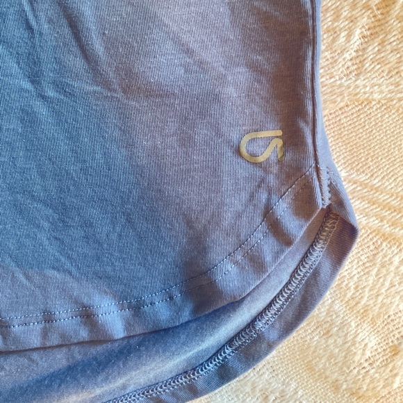 GAP Fit Blue Athletic Muscle Tee Size Medium - Picture 6 of 6